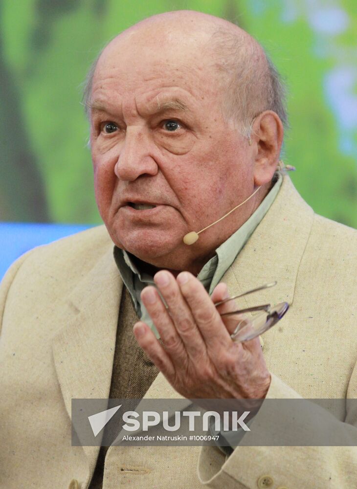 Press conference by leo Durov on his 80th anniversary