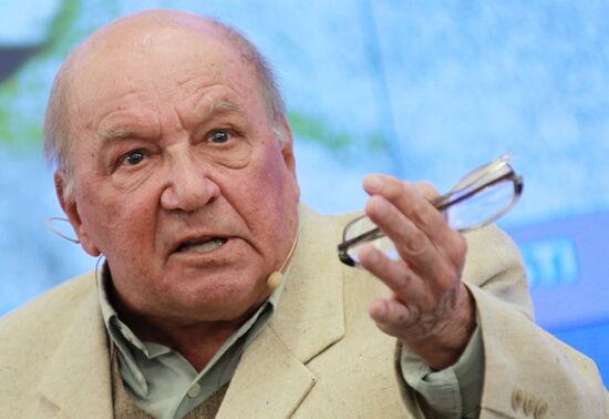 Press conference by leo Durov on his 80th anniversary