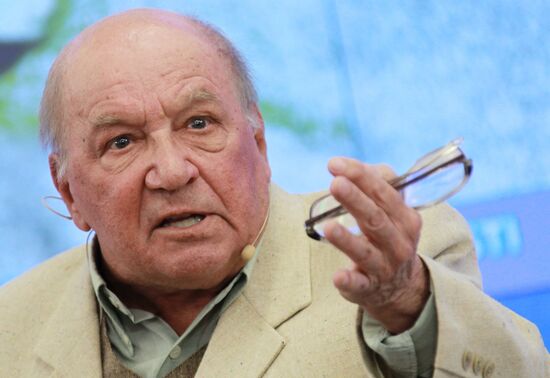 Press conference by leo Durov on his 80th anniversary