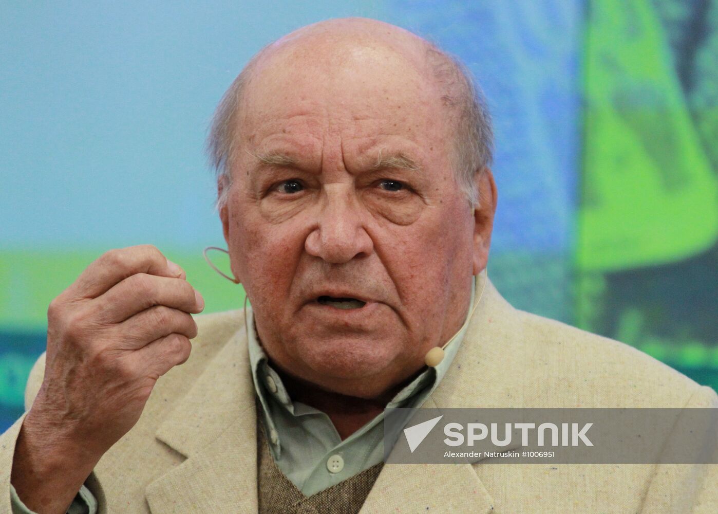 Press conference by leo Durov on his 80th anniversary