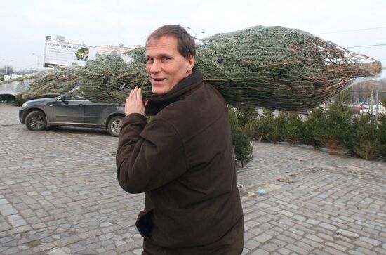 Holiday tree markets open in Kaliningrad
