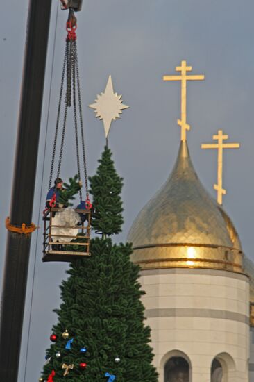 New Year preparations in Kaliningrad