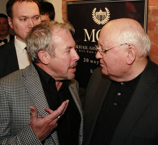 Premiere of film "Mikhail Gorbachev. First Person Account"