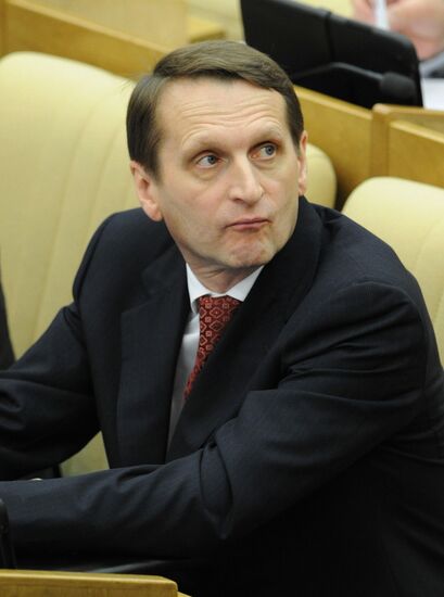 Sixth convocation of Russian State Duma holds first meeting