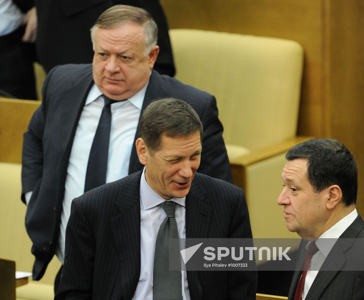 Sixth convocation of Russian State Duma holds first meeting