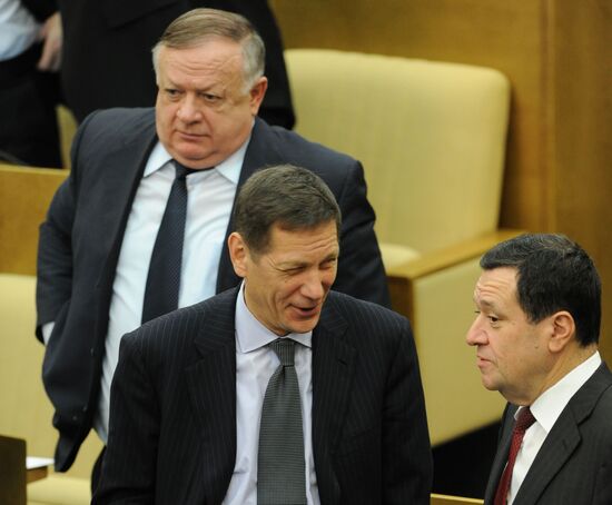 Sixth convocation of Russian State Duma holds first meeting
