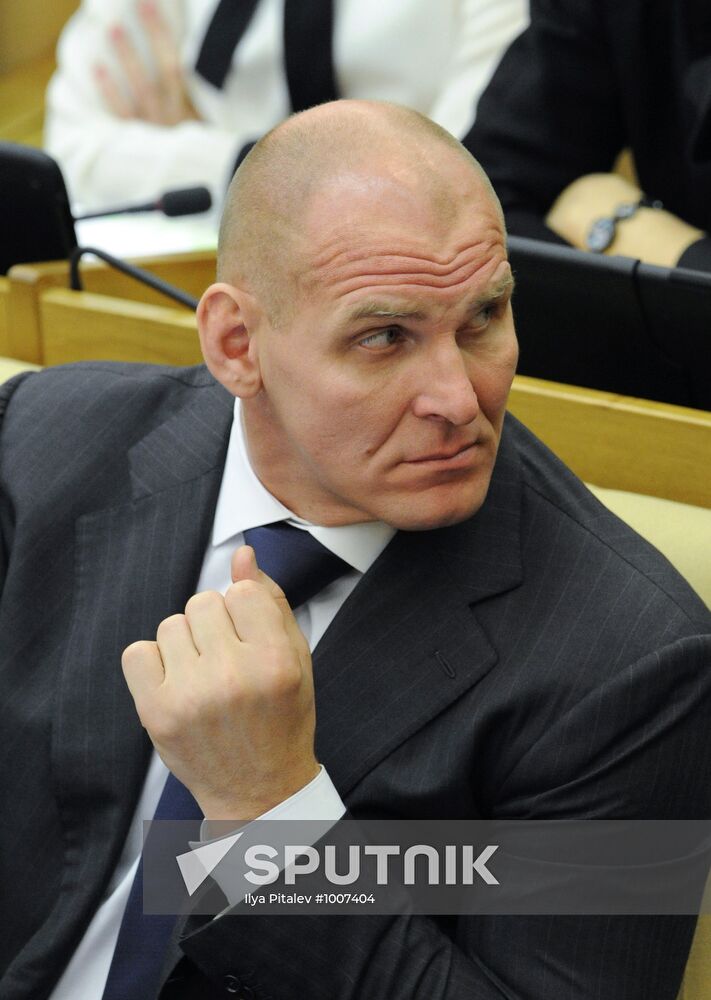 First meeting of 6th convocation of State Duma