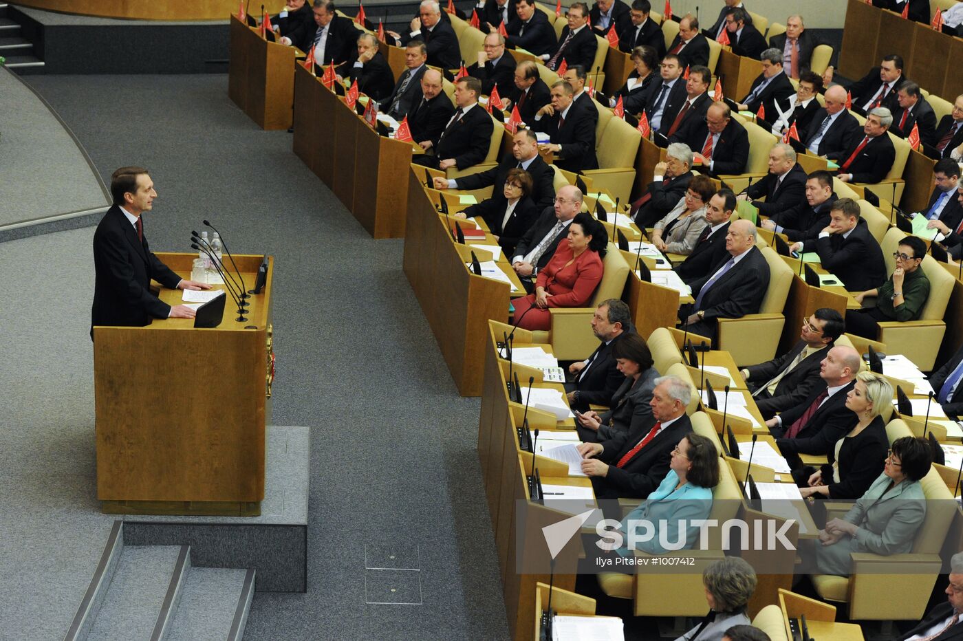 First meeting of 6th convocation of State Duma