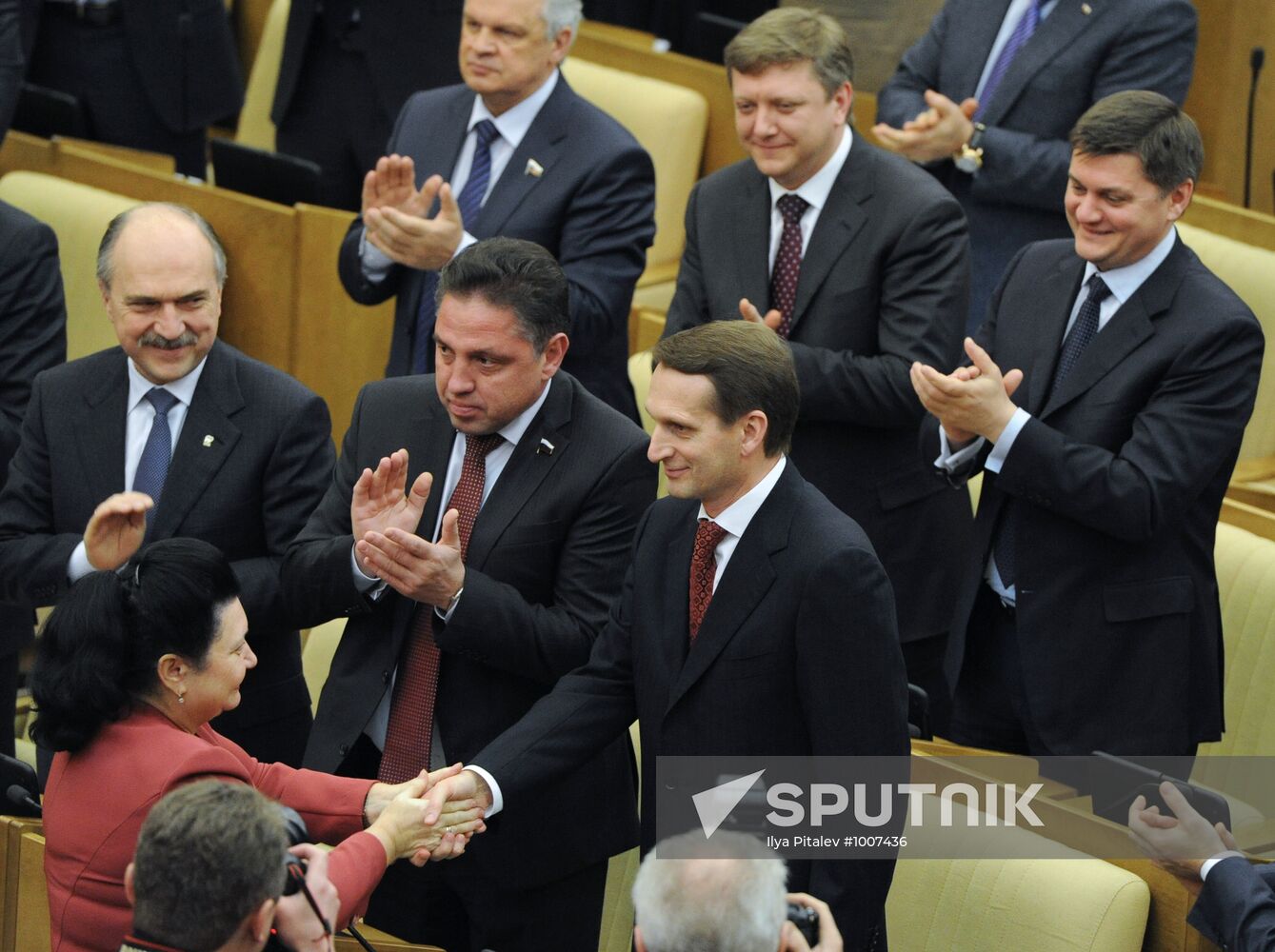 First meeting of 6th convocation of State Duma