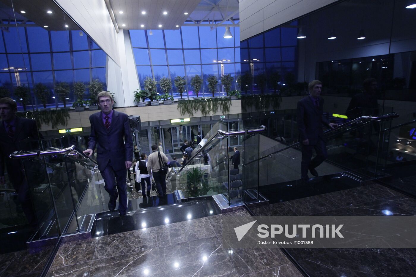 Presentation terminal "A" for business aviation passengers