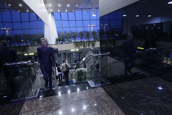 Presentation terminal "A" for business aviation passengers
