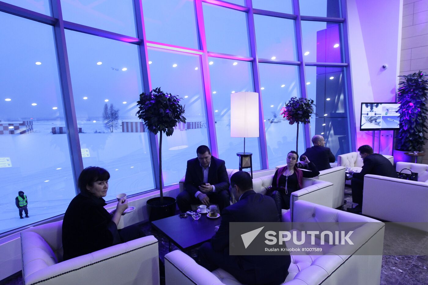 Presentation terminal "A" for business aviation passengers