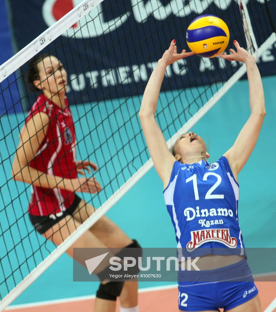 Volleyball Champions League Match "Dynamo-Kazan" - "Volero"