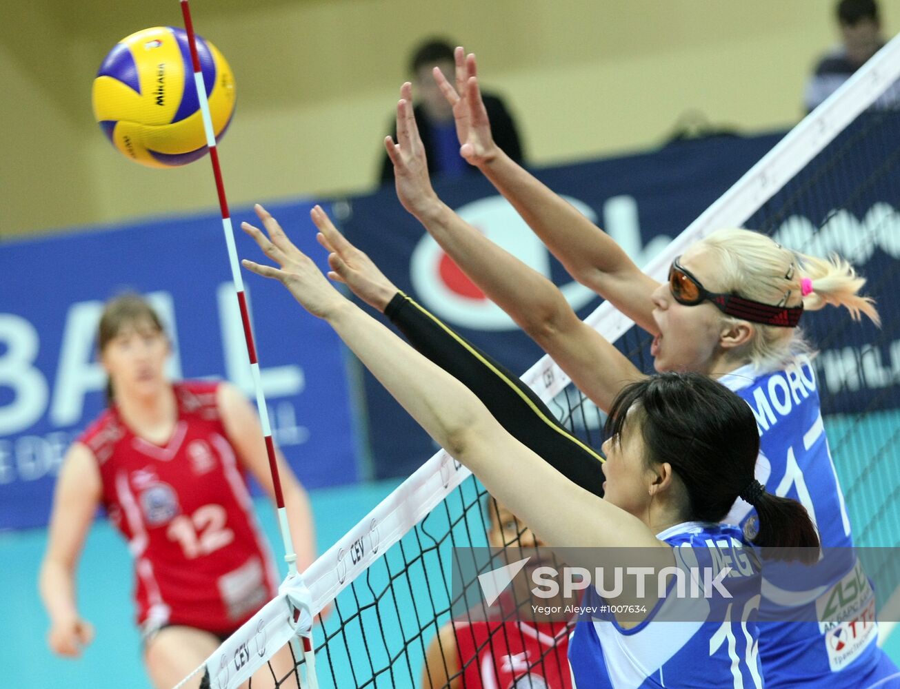 Volleyball Champions League Match "Dynamo-Kazan" - "Volero"