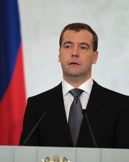 Dmitry Medvedev's address to Federal Assembly