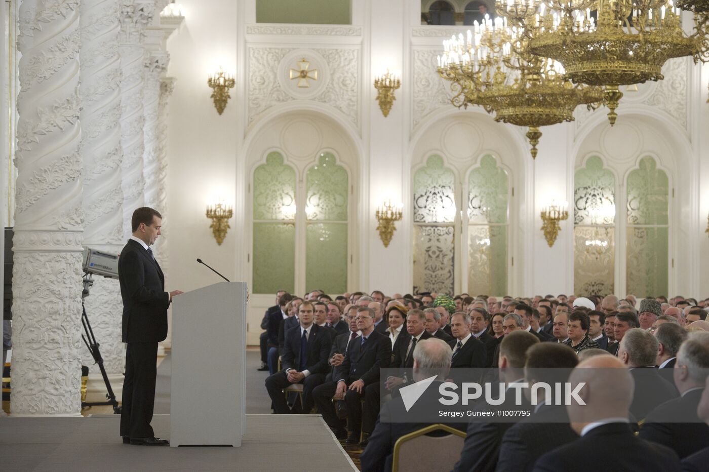 Dmitry Medvedev's address to Federal Assembly