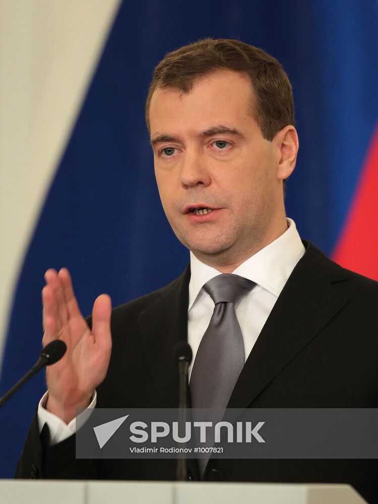 Dmitry Medvedev's address to Federal Assembly