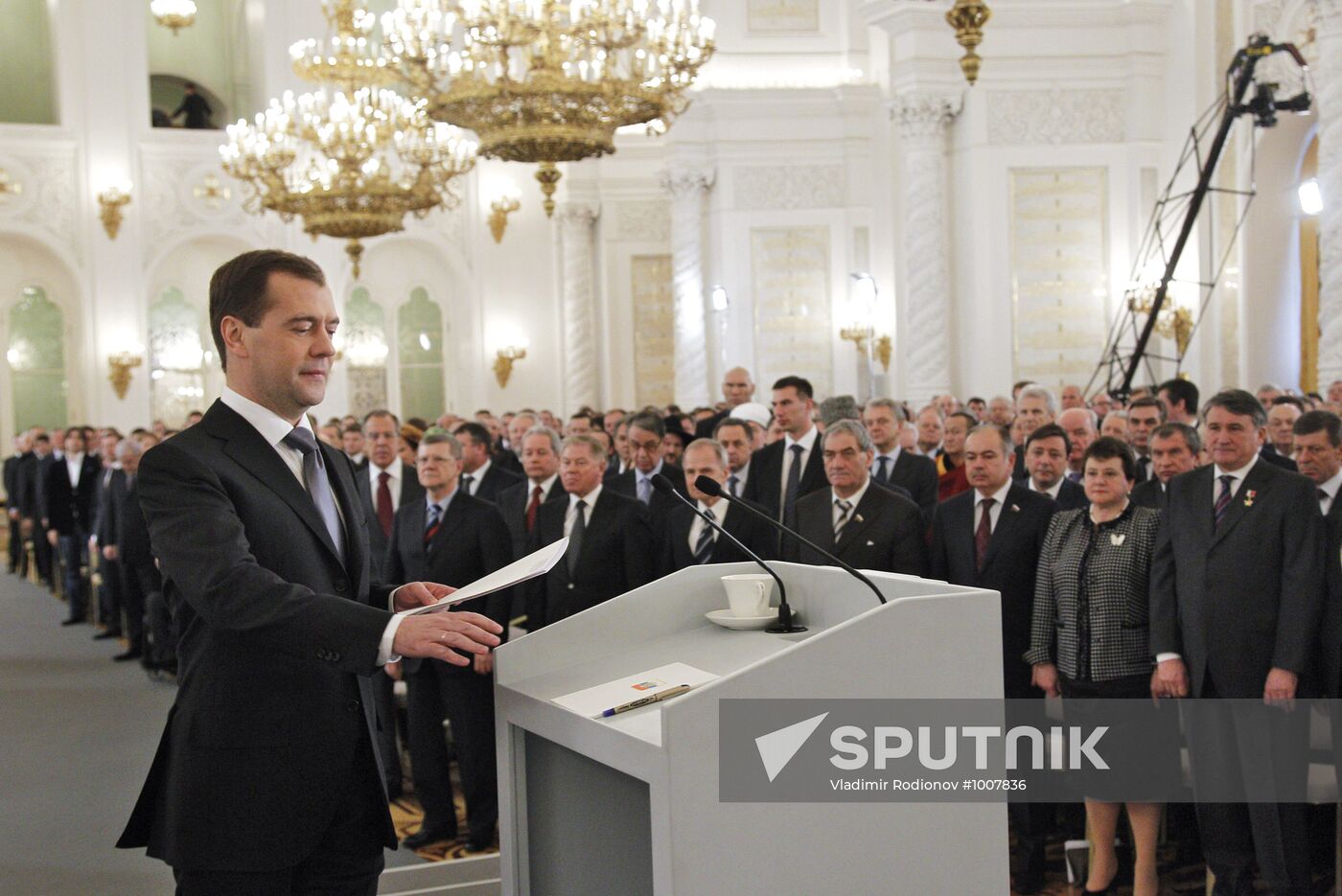Dmitry Medvedev's address to Federal Assembly