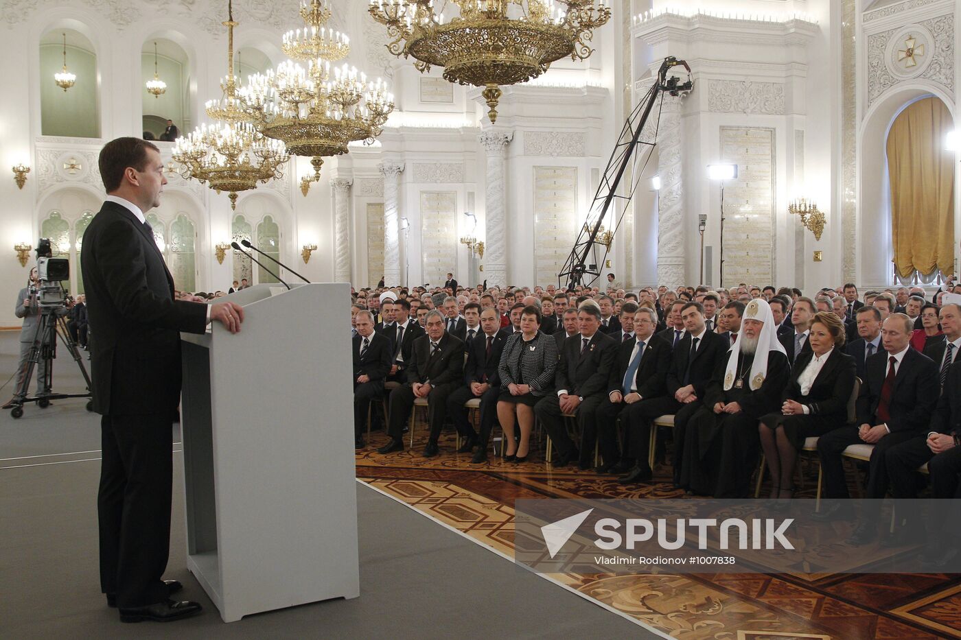 Dmitry Medvedev's address to Federal Assembly