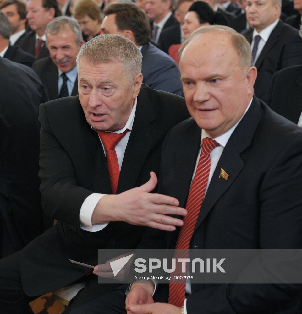 President Dmitry Medvedev's address to Federal Assembly