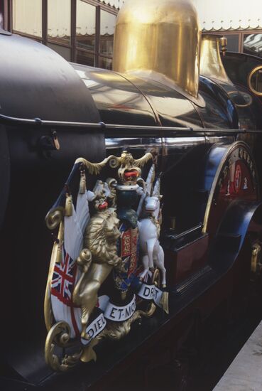 Locomotive at Windsor station