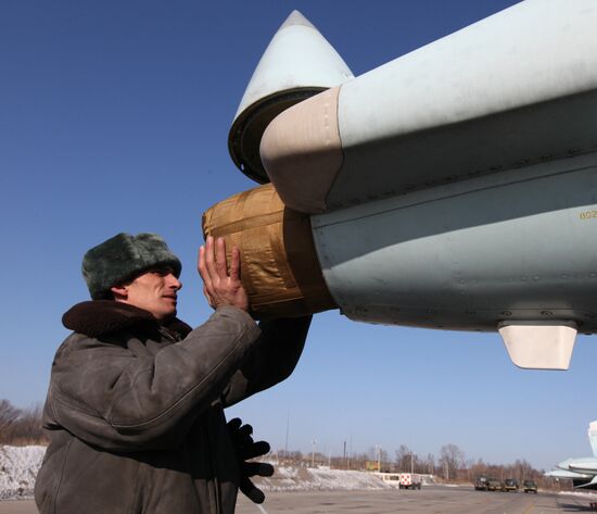 Military airport in Primorye Territory