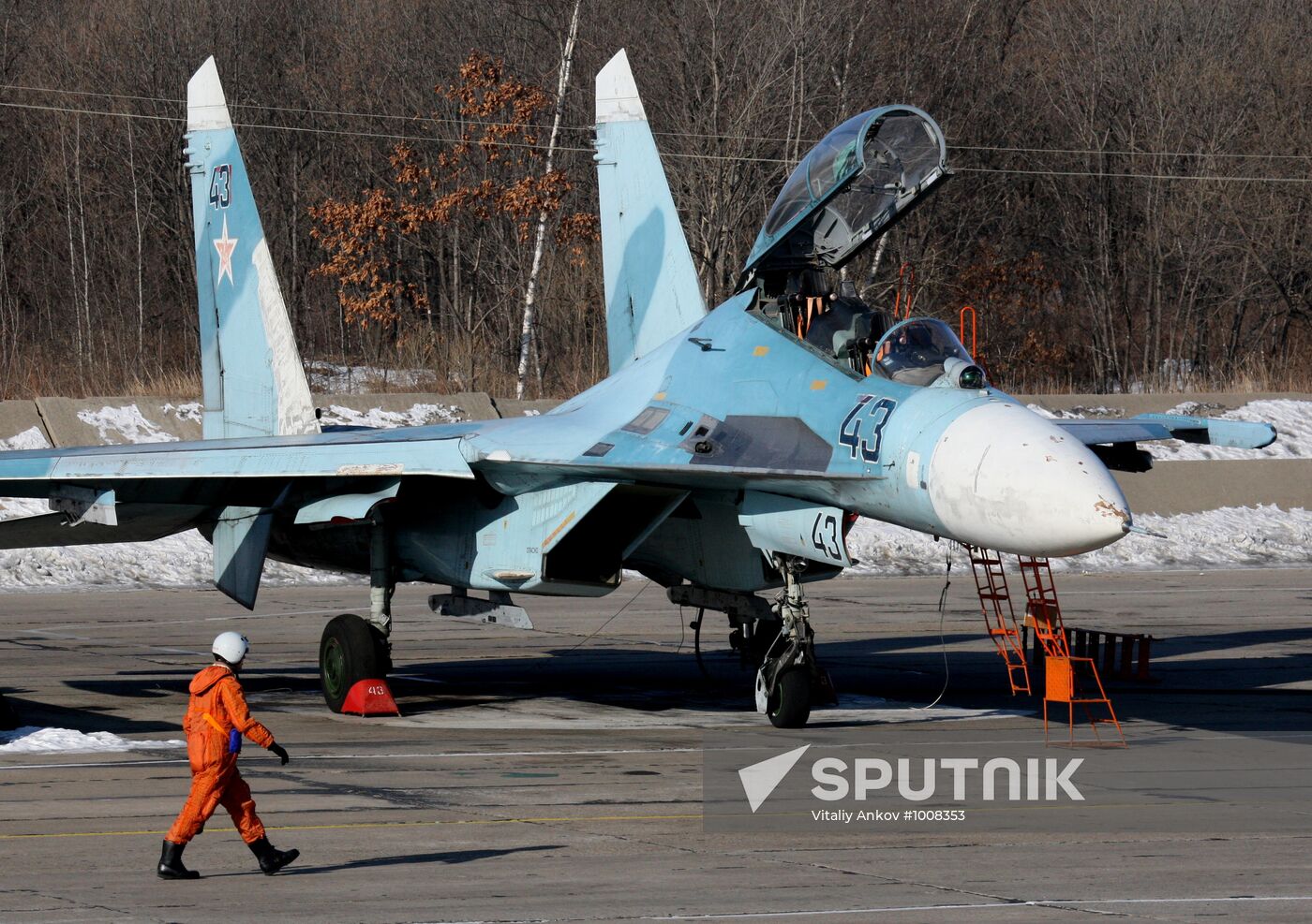 Military airport in Primorye Territory