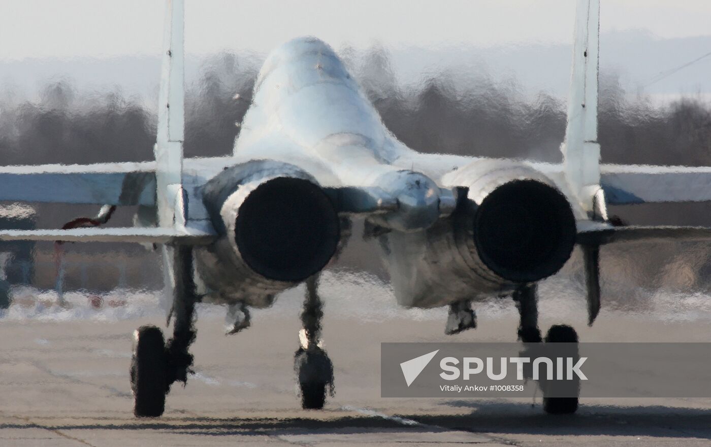 Military airport in Primorye Territory