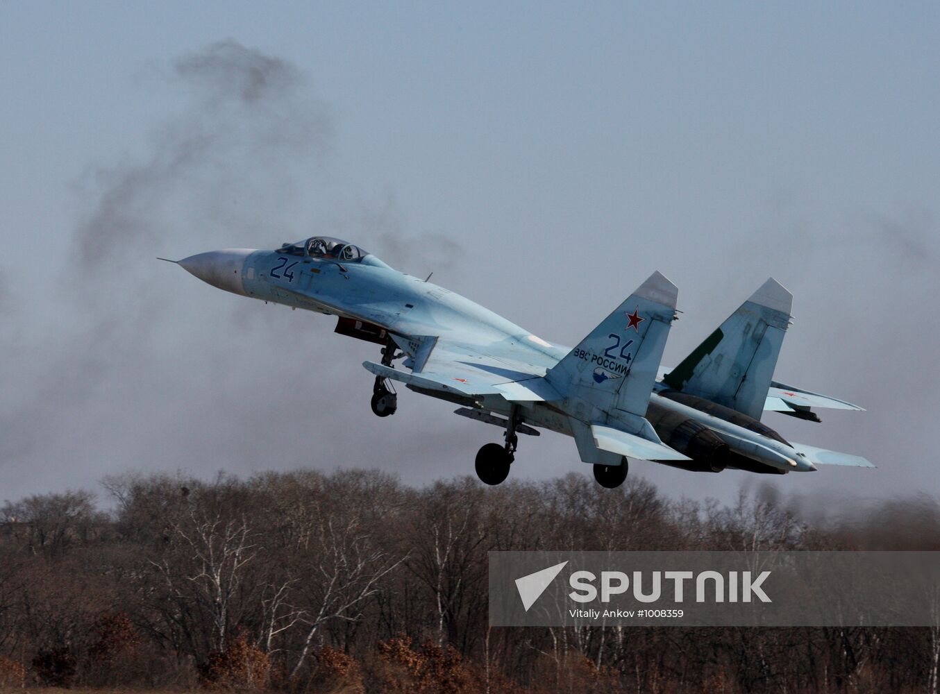 Military airport in Primorye Territory