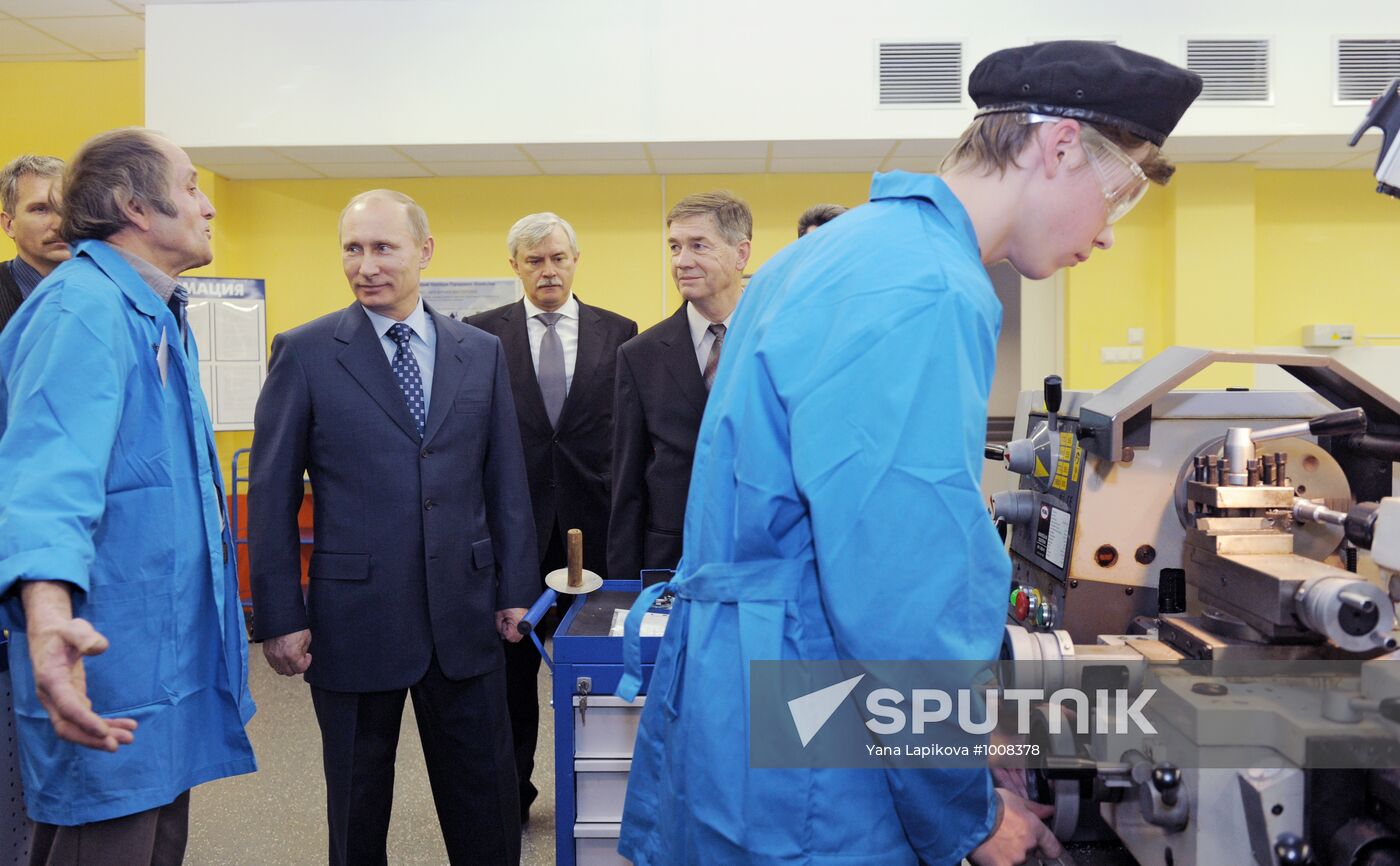 Vladimir Putin visits Northwestern Federal District