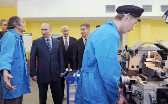 Vladimir Putin visits Northwestern Federal District