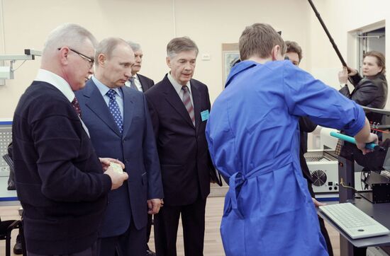 Vladimir Putin visits Northwestern Federal District