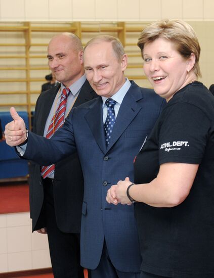 Vladimir Putin visits Northwestern Federal District