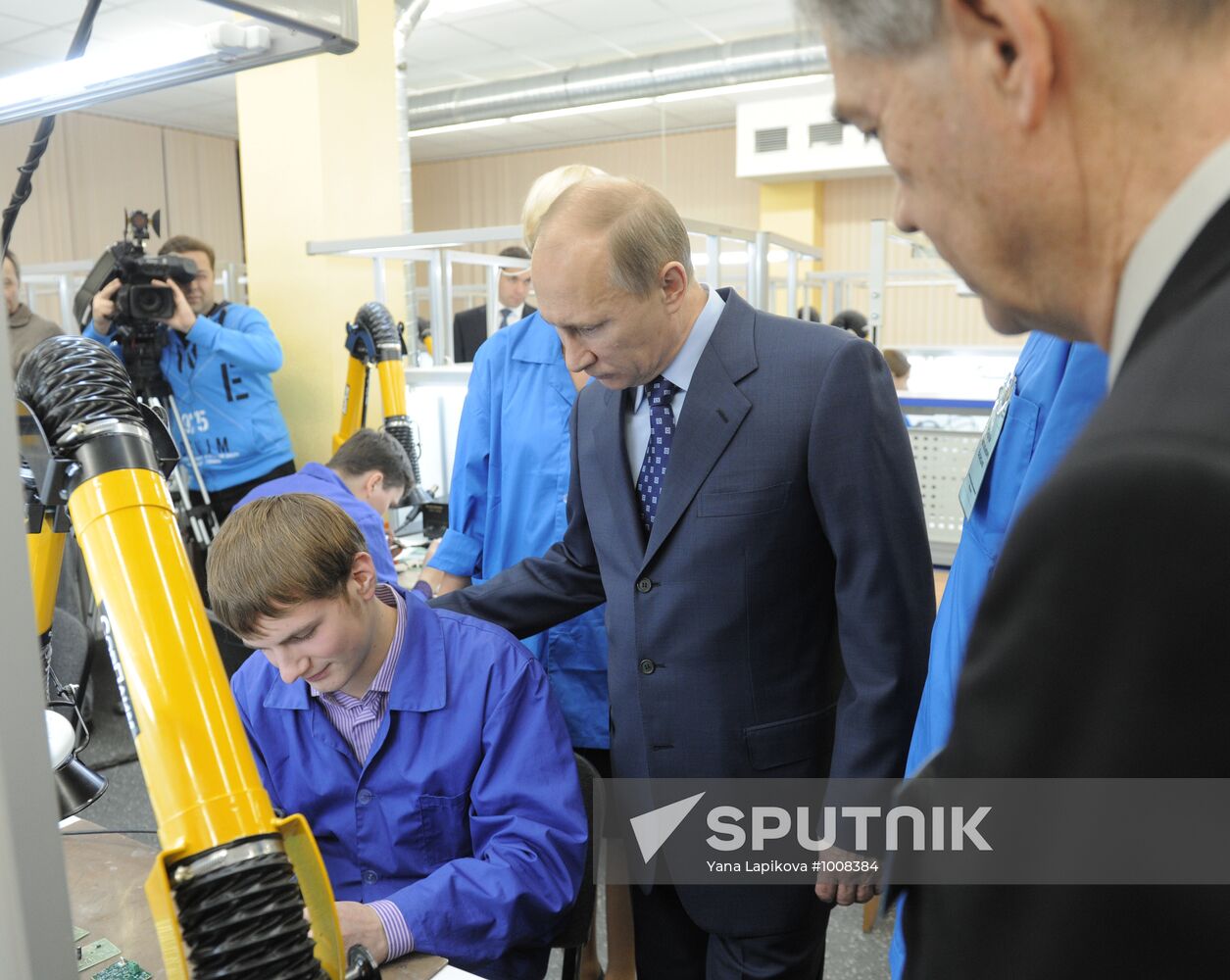 Vladimir Putin visits Northwestern Federal District