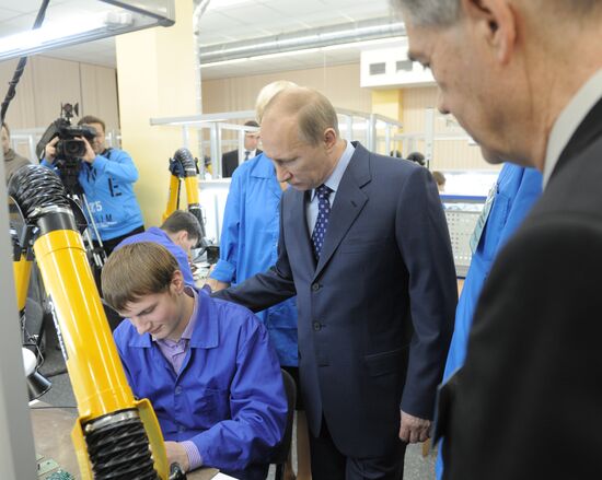 Vladimir Putin visits Northwestern Federal District