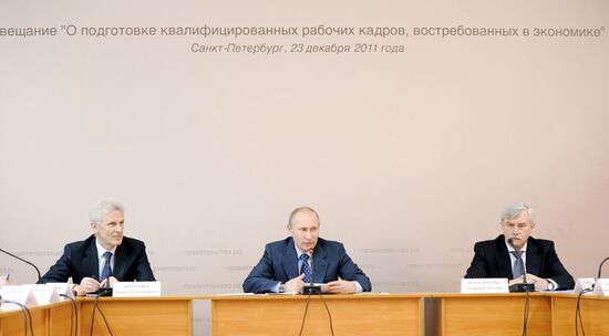 Vladimir Putin visits Northwestern Federal District