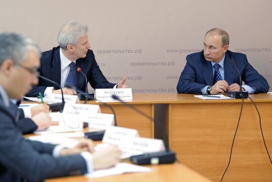 Vladimir Putin visits Northwestern Federal District
