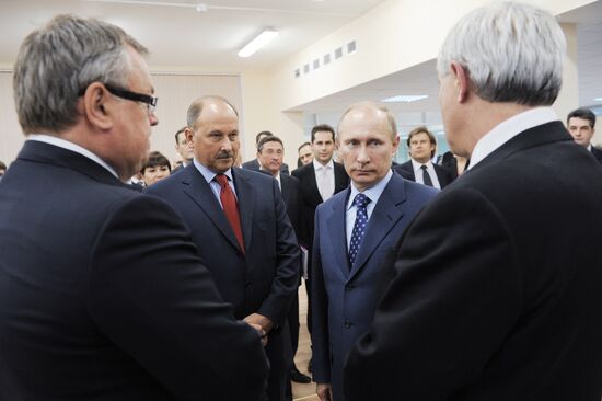 Vladimir Putin visits Northwestern Federal District
