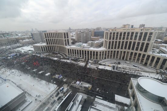 Opposition rally "For Fair Election" in Moscow