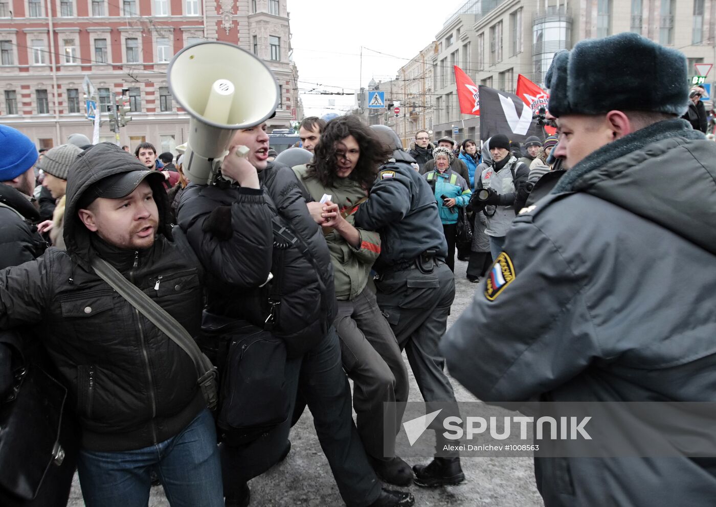 Rally "For Fair Election" in St Petersburg