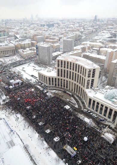 Opposition rally "For Fair Election" in Moscow