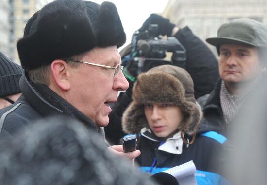 Opposition rally "For Fair Election" in Moscow