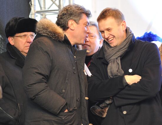 Opposition rally "For Fair Election" in Moscow