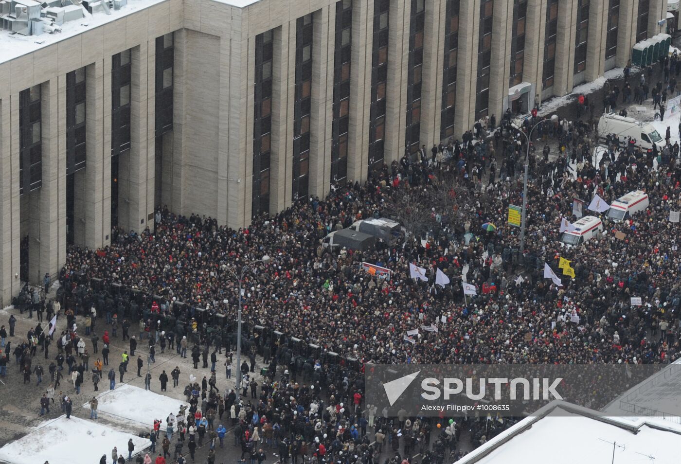 Opposition rally "For Fair Election" in Moscow