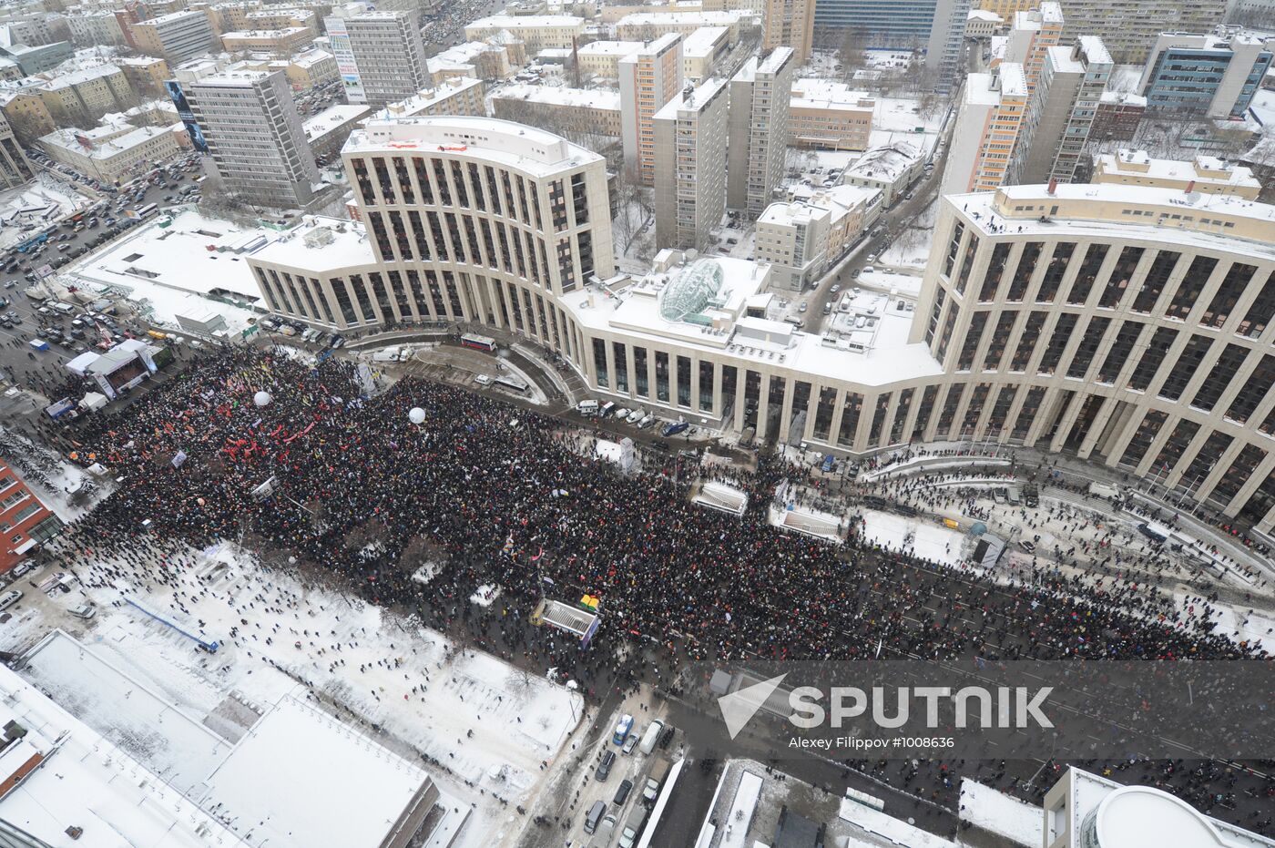 Opposition rally "For Fair Election" in Moscow