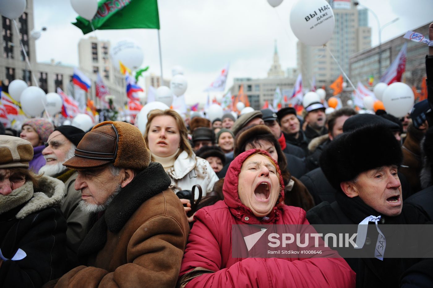 Opposition rally "For Fair Election" in Moscow