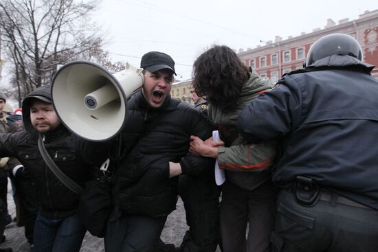 Mass rallies in Russian regions December 24, 2011
