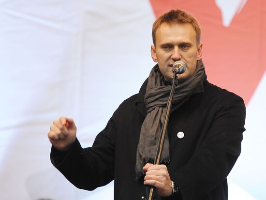 Opposition rally "For Fair Election" in Moscow
