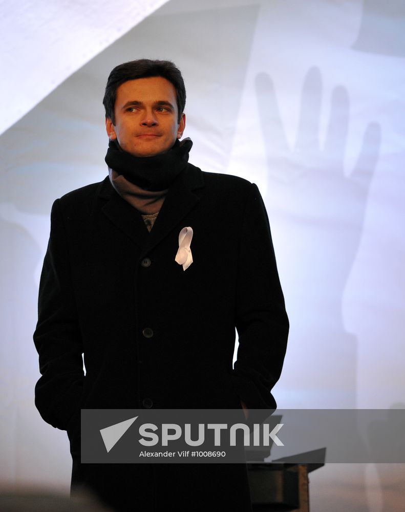 Opposition rally "For Fair Election" in Moscow