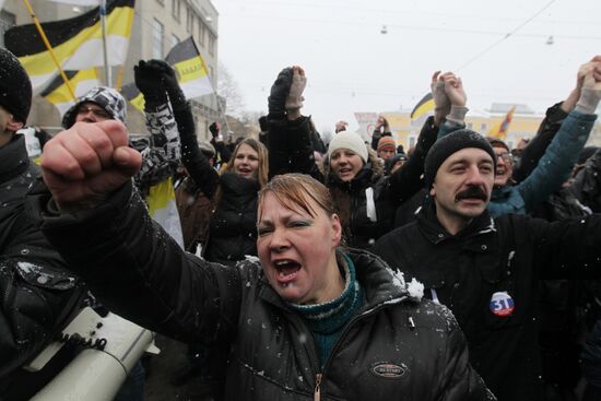 Mass rallies in Russian regions December 24, 2011